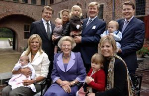 The Dutch Royal Family, looking very Dutch. 